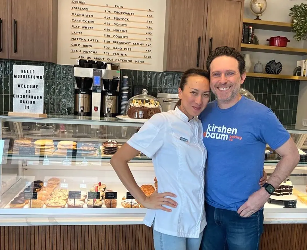 Jeff and Uyen Kirshenbaum at new location in Morristown, NJ